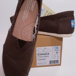 TOMS Chocolate Canvas